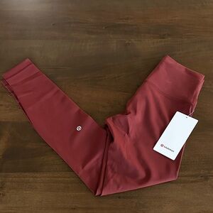 Lululemon Wunder Train High-Rise Tight 28" Size 6 Rockwood NEW